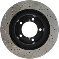 Stoptech - Stoptech 127.44156L StopTech 07-09 Toyota Tundra / 08-09 Toyota Sequoia Front Left Slotted & Drilled Rotor - Image 4