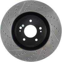 Stoptech - Stoptech 127.46076R StopTech Slotted & Drilled Sport Brake Rotor - Image 3
