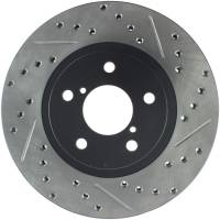Stoptech - Stoptech 127.47012L StopTech Slotted & Drilled Sport Brake Rotor - Image 2