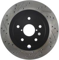 Stoptech - Stoptech 127.47030R StopTech 08+ Subaru STI (Will Not Fit 05-07) Slotted & Drilled Sport Brake Rotor - Image 2