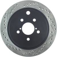 Stoptech - Stoptech 127.47031R StopTech Slotted & Drilled Sport Brake Rotor - Image 2
