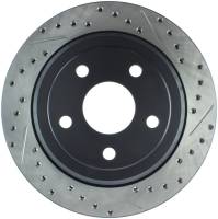 Stoptech - Stoptech 127.58007L StopTech Slotted & Drilled Sport Brake Rotor 11-15 Jeep Grand Cherokee (Excludes SRT8) - Image 2