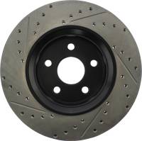 Stoptech - Stoptech 127.58008L StopTech 11-12 Dodge Durango Sport Drilled & Slotted Front Driver-Side Brake Rotor - Image 2
