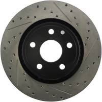 Stoptech - Stoptech 127.58008L StopTech 11-12 Dodge Durango Sport Drilled & Slotted Front Driver-Side Brake Rotor - Image 3