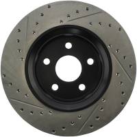 Stoptech - Stoptech 127.58008L StopTech 11-12 Dodge Durango Sport Drilled & Slotted Front Driver-Side Brake Rotor - Image 4