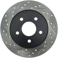Stoptech - Stoptech 127.61099R StopTech 12-15 Ford Focus w/ Rear Disc Brakes Rear Right Slotted & Drilled Rotor - Image 2