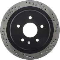 Stoptech - Stoptech 127.62061L StopTech 97-10 Chevy Corvette Slotted & Drilled Rear Left Rotor - Image 2