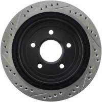 Stoptech - Stoptech 127.62061L StopTech 97-10 Chevy Corvette Slotted & Drilled Rear Left Rotor - Image 3