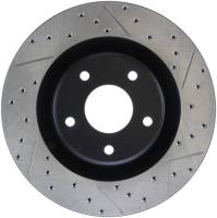 Stoptech - Stoptech 127.62085L StopTech Power Slot 05-07 Cadillac XLR / 06-09 Chevy Corvette Front Left Drilled & Slotted Rotors - Image 2