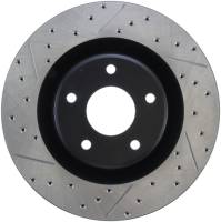 Stoptech - Stoptech 127.62085R StopTech Power Slot 05-07 Cadillac XLR / 06-09 Chevy Corvette Front Right Drilled & Slotted Rotors - Image 2