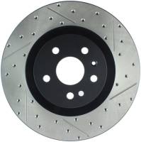Stoptech - Stoptech 127.62124L StopTech Slotted & Drilled Sport Brake Rotor - Image 2