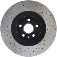 Stoptech - Stoptech 127.62128L StopTech Drilled & Slotted Left Sport Brake Rotor for 2009 Cadillac CTS-V - Image 3
