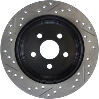 Stoptech - Stoptech 127.63054L StopTech 03-09 Chrysler PT Cruiser Tur / 03-05 Dodge Neon SRT-4 Rear Left Slotted & Drilled Rotor - Image 3