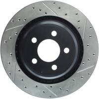 Stoptech - Stoptech 127.63064L StopTech SportStop 06-09 Chrysler SRT-8 Rear Left Drilled & Slotted Rotor - Image 2