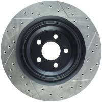Stoptech - Stoptech 127.63064R StopTech SportStop 06-09 Chrysler SRT-8 Rear Right Drilled & Slotted Rotor - Image 3
