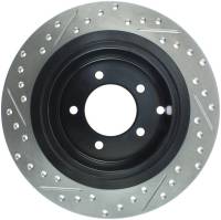 Stoptech - Stoptech 127.63069L StopTech Slotted & Drilled Sport Brake Rotor - Image 3