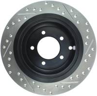 Stoptech - Stoptech 127.63069R StopTech Slotted & Drilled Sport Brake Rotor - Image 3