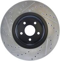Stoptech - Stoptech 127.65146L StopTech 14+ Ford Focus ST w/ 335mm Brakes Front Left Slotted & Drilled Rotor - Image 3