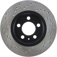 Stoptech - Stoptech 128.33069L StopTech 03-05 VW Golf GTi (vented rear discs) Drilled Left Rear Rotor - Image 3
