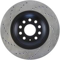 Stoptech - Stoptech 128.33113L StopTech 09-13 VW CC 3.6L VR6 / 08-09 & 12 Golf R/Golf R32 Drilled Left Rear Rotor - Image 3