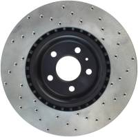 Stoptech - Stoptech 128.33138R StopTech 12 Audi A6 Quattro/11-12 A7 Quattro/13 Q5/7-11/13 S4/12 S5 Front Right Drilled Rotor - Image 1