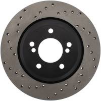 Stoptech - Stoptech 128.34054R StopTech 01-07 BMW M3 (E46) / 00-04 M5 (E39) Drilled Right Rear Rotor - Image 1