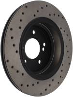 Stoptech - Stoptech 128.34054R StopTech 01-07 BMW M3 (E46) / 00-04 M5 (E39) Drilled Right Rear Rotor - Image 2