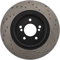 Stoptech - Stoptech 128.34054R StopTech 01-07 BMW M3 (E46) / 00-04 M5 (E39) Drilled Right Rear Rotor - Image 4