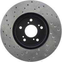 Stoptech - Stoptech 128.40046L StopTech 99-08 Acura TL (STD Caliber) / 01-03 CL / 04-09 TSX Cross Drilled Left Front Rotor - Image 3