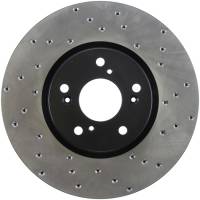 Stoptech - Stoptech 128.40062L StopTech 04-08 Acura TL/TL-S Brembo Drilled Left Front Rotor - Image 1