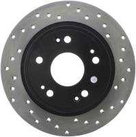 Stoptech - Stoptech 128.40068L StopTech Drilled Sport Brake Rotor - Image 1