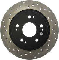 Stoptech - Stoptech 128.40068R StopTech Drilled Sport Brake Rotor - Image 1