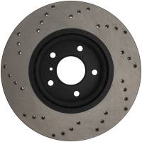 Stoptech - Stoptech 128.42080R StopTech 08-09 Infiniti EX35 / 05-08 G35 / 09 G37 / 06-09 M35/M45 Drilled Right Front Rotor - Image 2