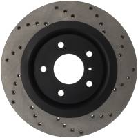 Stoptech - Stoptech 128.42080R StopTech 08-09 Infiniti EX35 / 05-08 G35 / 09 G37 / 06-09 M35/M45 Drilled Right Front Rotor - Image 4