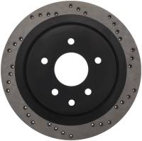 Stoptech - Stoptech 128.42088R StopTech 08-09 Infiniti EX35 / 05-08 G35 / 09 G37 / 06-09 M35/M45 Drilled Right Rear Rotor - Image 1