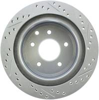 Stoptech - Stoptech 227.42077R StopTech Select Sport Nissan Slotted and Drilled Right Rear Rotor - Image 3