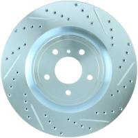Stoptech - Stoptech 227.42100L StopTech Select Sport Nissan Slotted and Drilled Front Left Rotor - Image 2