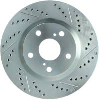 Stoptech - Stoptech 227.44146L StopTech Select Sport 11-16 Toyota Avalon/ 11-17 Camry SportStop Slotted & Drilled Left Front Rotor - Image 1