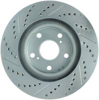 Stoptech - Stoptech 227.44146L StopTech Select Sport 11-16 Toyota Avalon/ 11-17 Camry SportStop Slotted & Drilled Left Front Rotor - Image 3