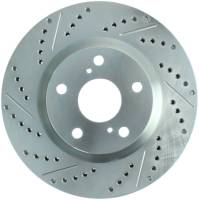 Stoptech - Stoptech 227.44146R StopTech Select Sport 11-16 Toyota Avalon/ 11-17 Camry SportStop Slotted & Drilled Right Front Rotor - Image 2