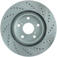 Stoptech - Stoptech 227.44146R StopTech Select Sport 11-16 Toyota Avalon/ 11-17 Camry SportStop Slotted & Drilled Right Front Rotor - Image 3