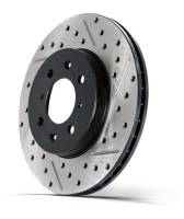 Stoptech - Stoptech 227.63060L StopTech Select Sport 06-15 Dodge Charger/ 05-15 Chrysler 300 Slotted/Drilled Left Rear Brake Rotor - Image 2