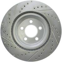 Stoptech - Stoptech 227.63061L StopTech Select Sport 10-14 Dodge Challenger Drilled and Slotted Front Left Brake Rotor - Image 3