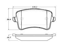 Stoptech - Stoptech 308.13860 StopTech Street Touring Brake Pads - Image 1