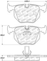 Stoptech - Stoptech 309.06830 StopTech Performance 01-07 BMW M3 E46 / 00-04 M5 / 04-09 X3 / 00-06 X5 / 1/06-09 Z4 / 9/00-07 330 / - Image 1