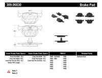 Stoptech - Stoptech 309.06830 StopTech Performance 01-07 BMW M3 E46 / 00-04 M5 / 04-09 X3 / 00-06 X5 / 1/06-09 Z4 / 9/00-07 330 / - Image 2