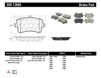 Stoptech - Stoptech 309.13860 StopTech Performance Brake Pads - Image 1