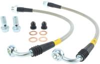 Stoptech - Stoptech 950.42502 StopTech 07-08 Infiniti G35 Rear Stainless Steel Brake Lines - Image 1