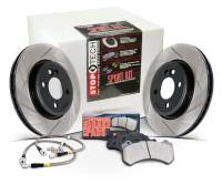 Stoptech - Stoptech 977.42000R Sport Axle Pack, Slotted, Rear - Image 1