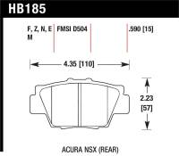 Hawk Performance - Hawk Performance kHB185F.590 Hawk HPS Street Brake Pads - Image 3